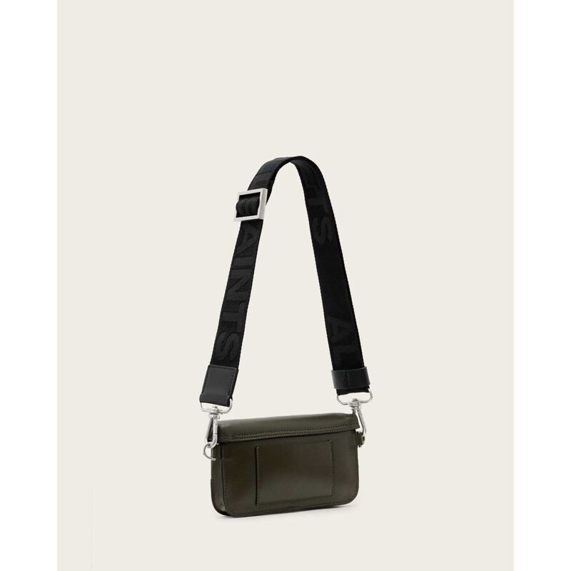 AllSaints Zoe Adjustable Leather Crossbody Bag image number 2